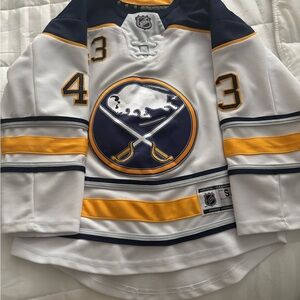 NHL Navy and Gold Jersey